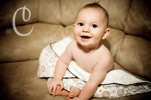 Caden Lane Baby Boutique Hooded Baby Towel Gift