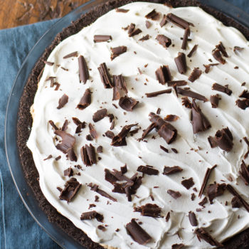 Chocolate Peanut Butter Pie Recipe | Oreo Crust Peanut Butter Pie | Easy Peanut Butter Pie | Oreo Cookie Pie Crust Recipe